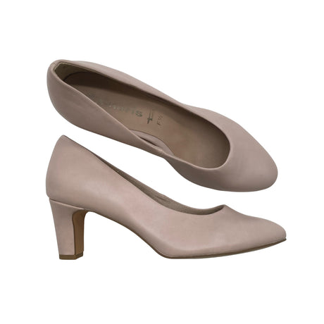 Unisex Tamaris - High heels, size 38 - Light pink ()