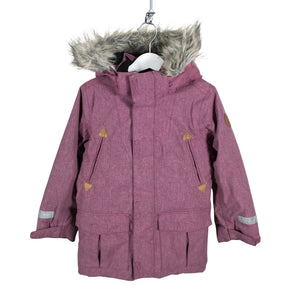 Unisex Polarn O. Pyret - Winter jacket, size 110 - 116 - Violet (1)