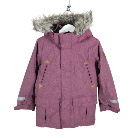 Unisex Polarn O. Pyret - Winter jacket, size 110 - 116 - Violet ()