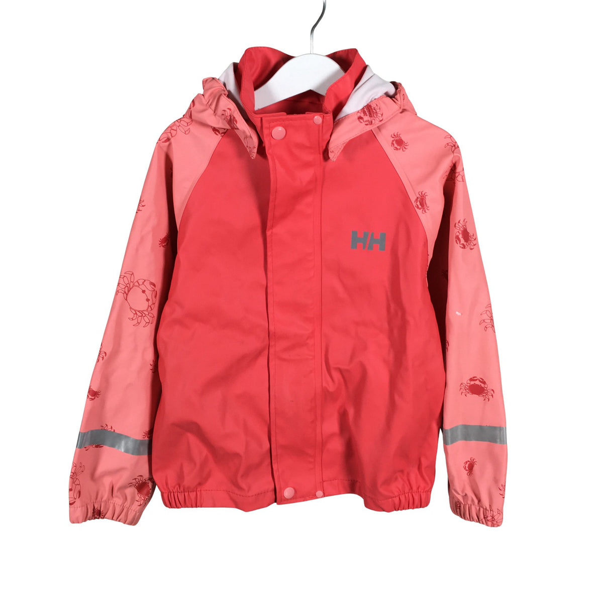 Unisex Helly Hansen - Rain jacket, size 110 - 116 - Light pink (1)