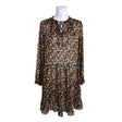 Unisex Second Female - Schiffon dress, size 36 - Black ()