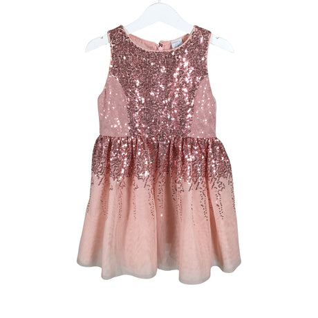 Unisex Lindex - Party dress, size 104 - 110 - Light pink ()