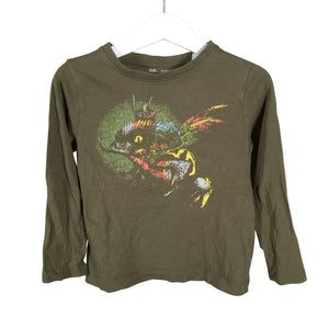 Unisex Du Pareil Au Meme - Tricot shirt, size 98 - 104 - Green (1)