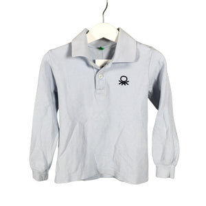 Unisex Benetton - Polo shirt, size 92 - 98 - Light blue (1)