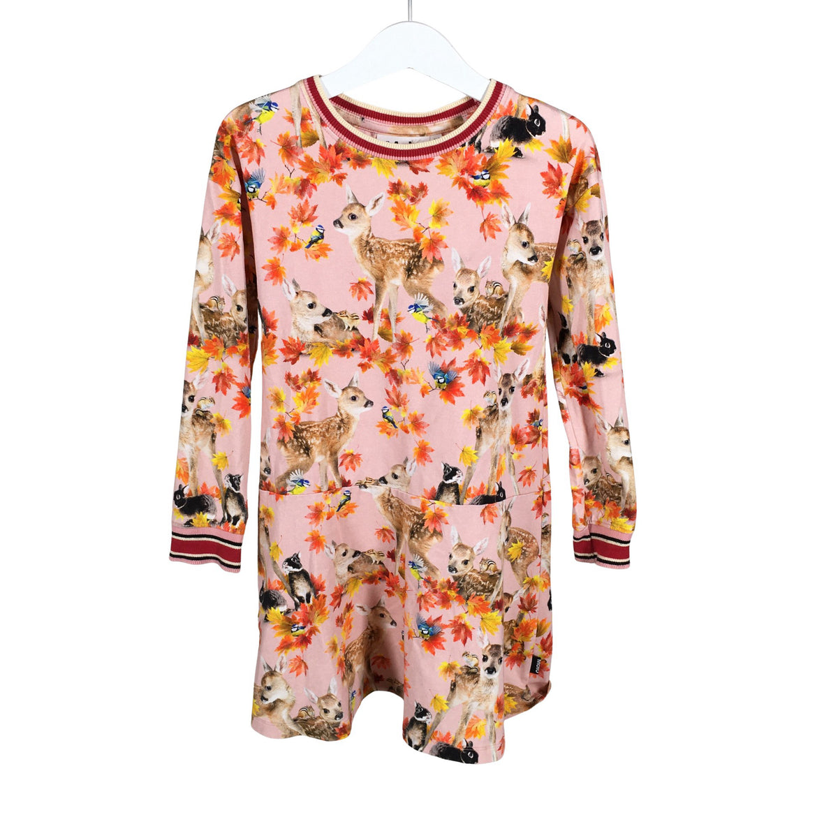 Unisex Molo Kids - Tricot dress, size 110 - 116 - Light pink (1)