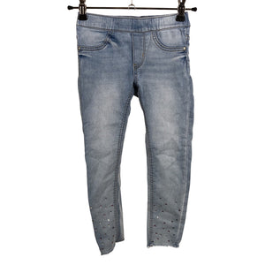 Unisex Lindex - Jeans, size 104 - 110 - Light blue (1)