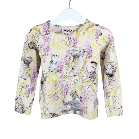 Unisex Molo Kids - Tricot shirt, size 104 - 110 - Yellow ()