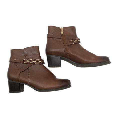 Unisex Caprice - Ankle boots, size 37 - Brown ()