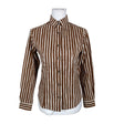 Unisex Marimekko - Collared shirt, size 34 - Brown ()
