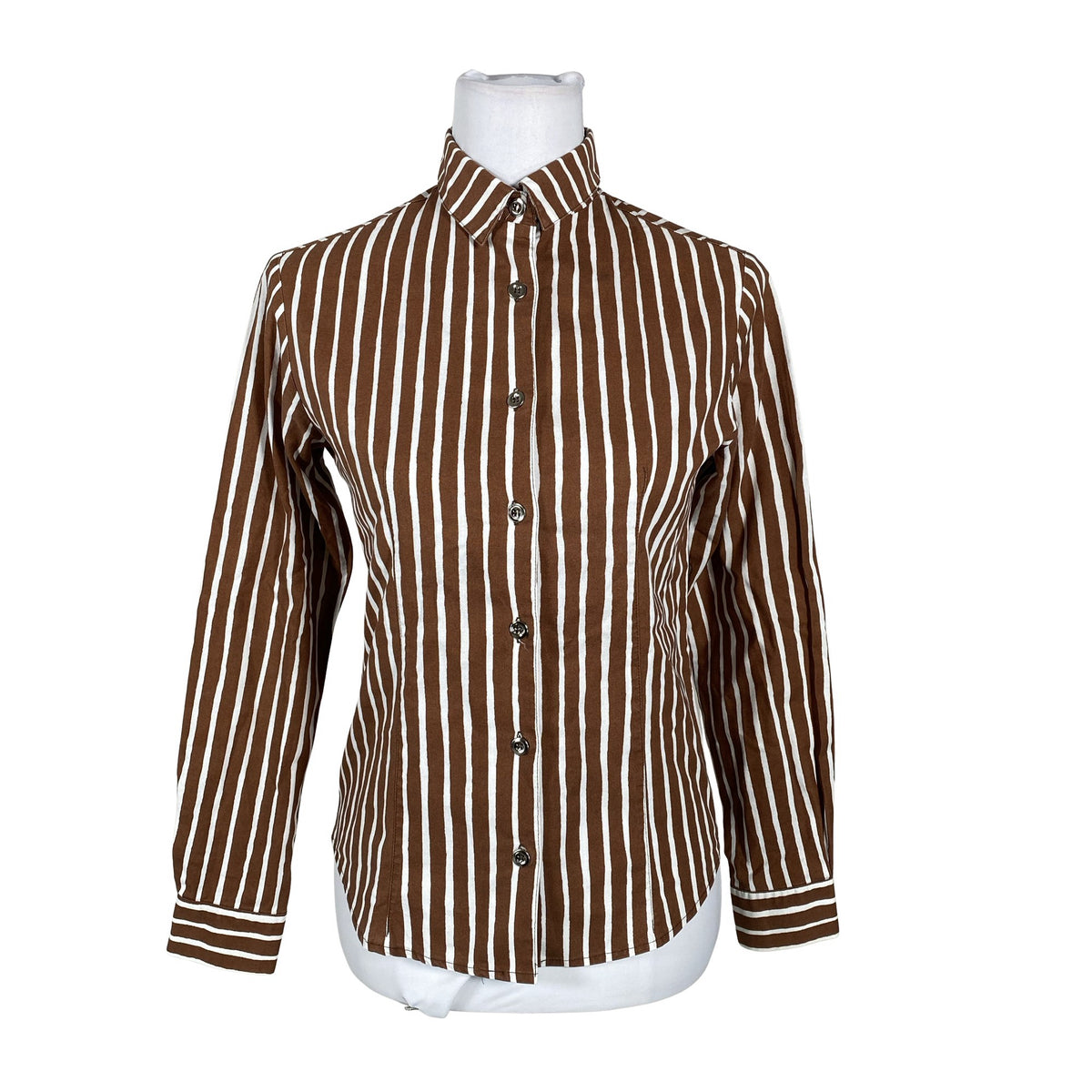 Unisex Marimekko - Collared shirt, size 34 - Brown (1)