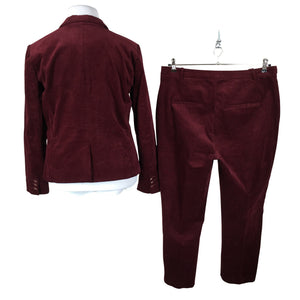 Unisex Holly & Whyte by Lindex - Suit set, size 46 - Wine red (2)