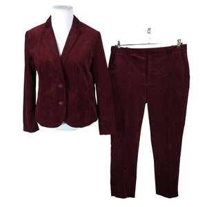 Unisex Holly & Whyte by Lindex - Suit set, size 46 - Wine red (1)