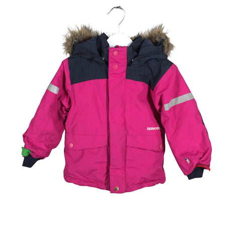 Unisex Didriksons - Winter jacket, size 86 - 92 - Violet ()