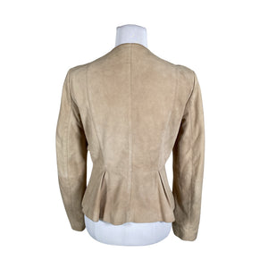 Unisex Marella - Leather jacket, size 36 - Beige (2)
