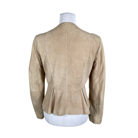 Unisex Marella - Leather jacket, size 36 - Beige (2)