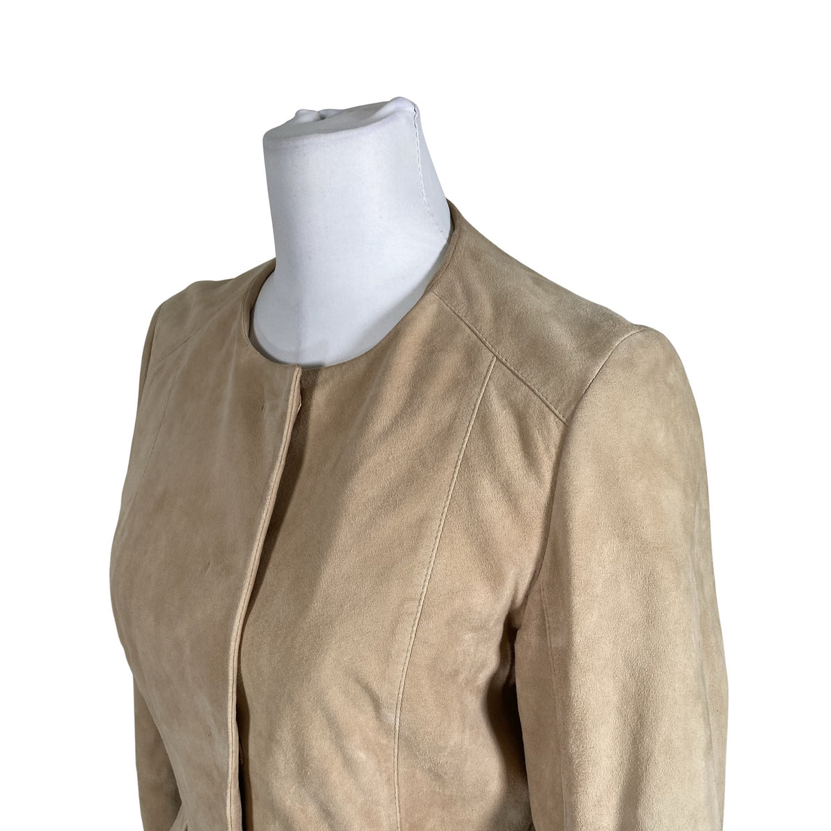 Unisex Marella - Leather jacket, size 36 - Beige (3)