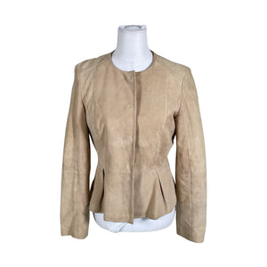 Unisex Marella - Leather jacket, size 36 - Beige (1)