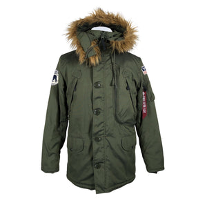 Unisex Alpha Industries - Winter jacket, size S - Green (1)
