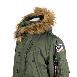Unisex Alpha Industries - Winter jacket, size S - Green (2)