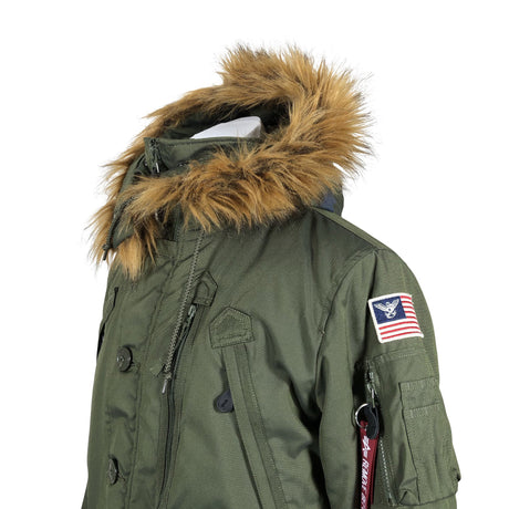 Unisex Alpha Industries - Winter jacket, size S - Green (2)