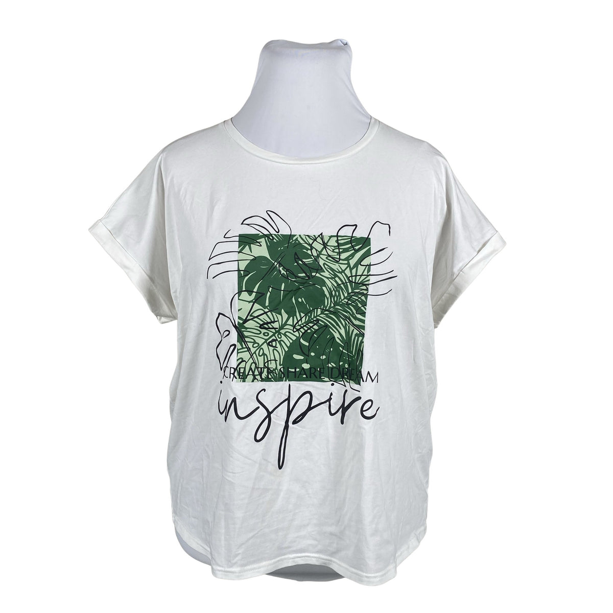 Unisex Soyaconcept - T-shirt, size 42 - White (1)