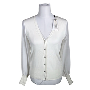 Unisex Tahari - Cardigan, size 36 - White (1)