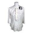 Unisex Blue Joint - Blouse, size 40 - White ()