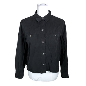 Unisex Theory - Collared shirt, size 38 - Black (1)