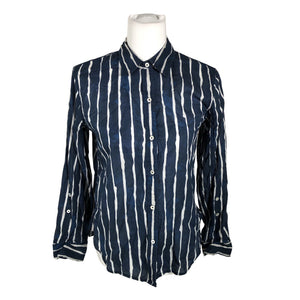 Unisex Nic+Zoe - Collared shirt, size 34 - Blue (1)