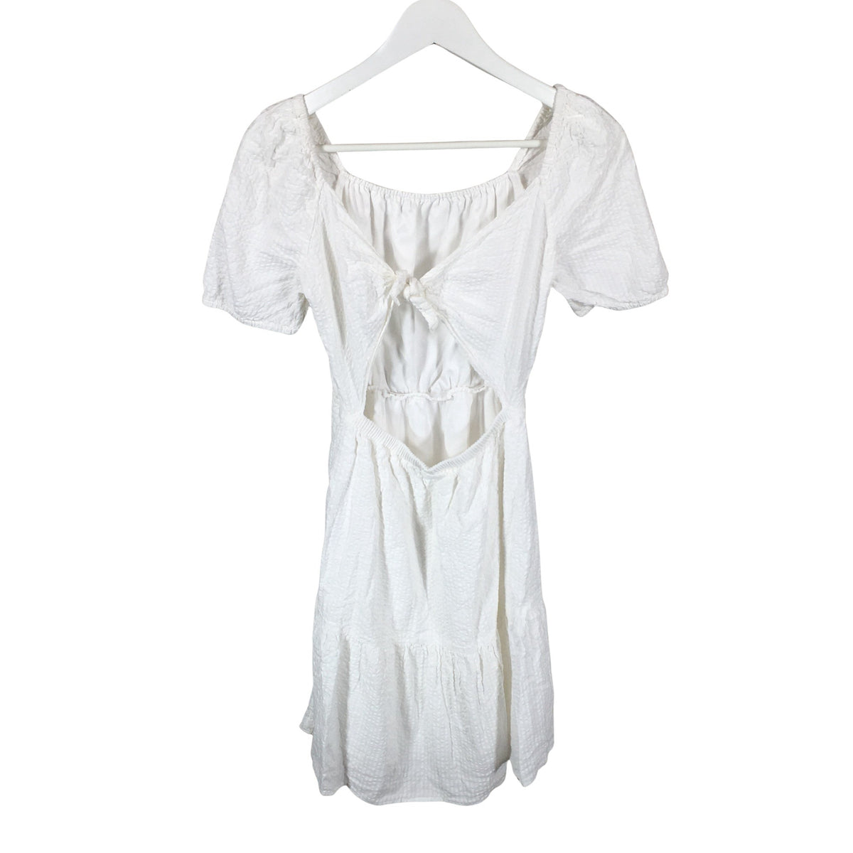 Unisex Lindex - Dress, size 146 - 152 - White (2)