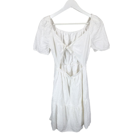 Unisex Lindex - Dress, size 146 - 152 - White (2)