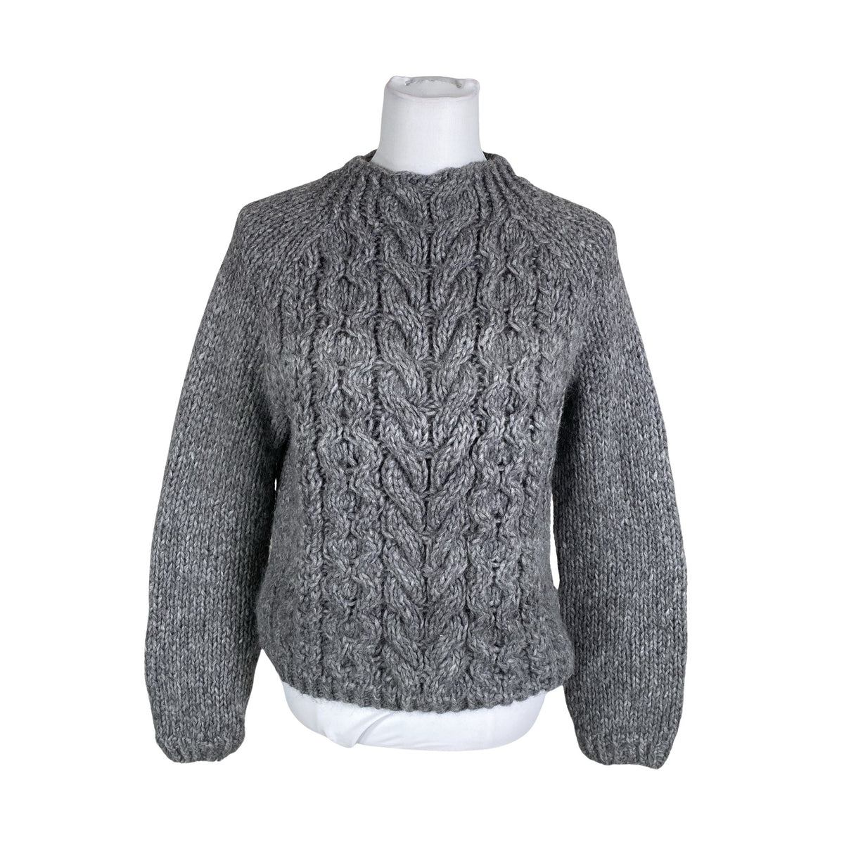 Unisex Handmade - Sweater, size 38 - Gray (1)