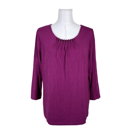 Unisex Your Face - Tricot shirt, size 40 - Violet ()