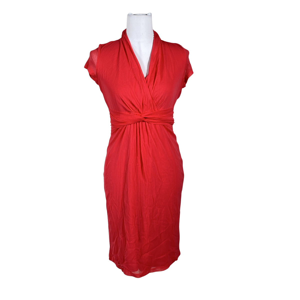 Unisex Esprit - Tricot dress, size 38 - Red (1)