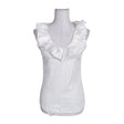 Unisex Lauren Ralph Lauren - Tricot tank top, size 40 - White ()