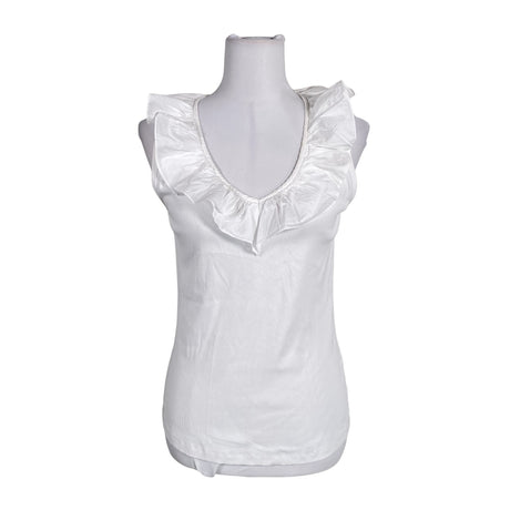 Unisex Lauren Ralph Lauren - Tricot tank top, size 40 - White ()