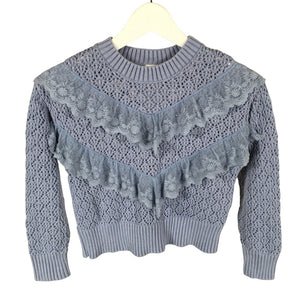 Unisex Lindex - Sweater, size 134 - 140 - Light blue (1)