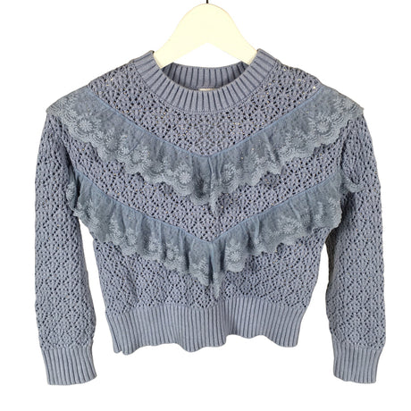 Unisex Lindex - Sweater, size 134 - 140 - Light blue ()