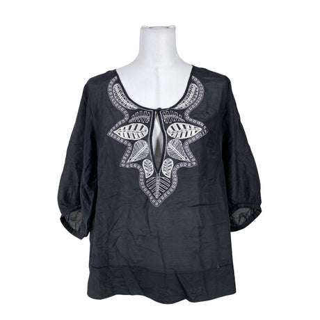 Unisex Fransa - Blouse, size 40 - Black ()