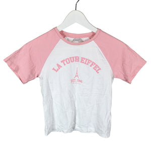 Unisex Lindex - T-shirt, size 134 - 140 - Light pink (1)