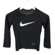 Unisex Nike - Sports shirt, long sleeve, size 128 - 134 - Black ()
