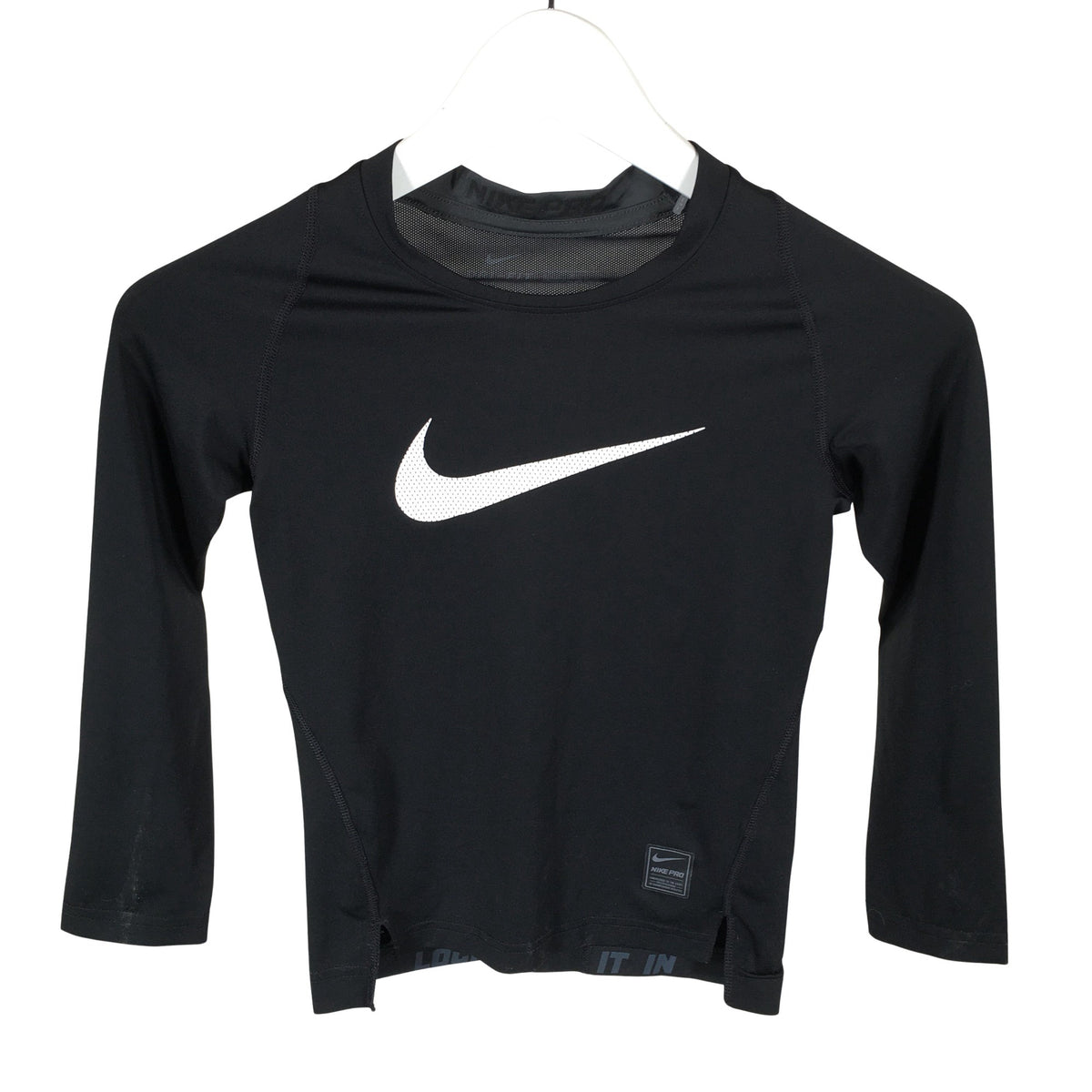 Unisex Nike - Sports shirt, long sleeve, size 128 - 134 - Black (1)