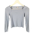 Unisex Lindex - Tricot shirt, size 134 - 140 - Light blue ()