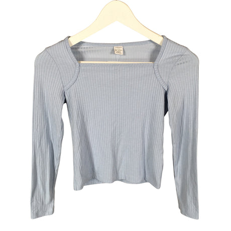 Unisex Lindex - Tricot shirt, size 134 - 140 - Light blue ()