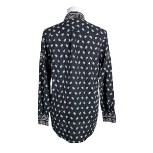 Unisex Pierre Balmain - Schiffon tunic, size 40 - Black (3)