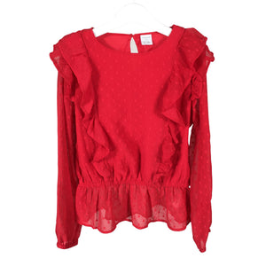 Unisex Lindex - Blouse, size 134 - 140 - Red (1)