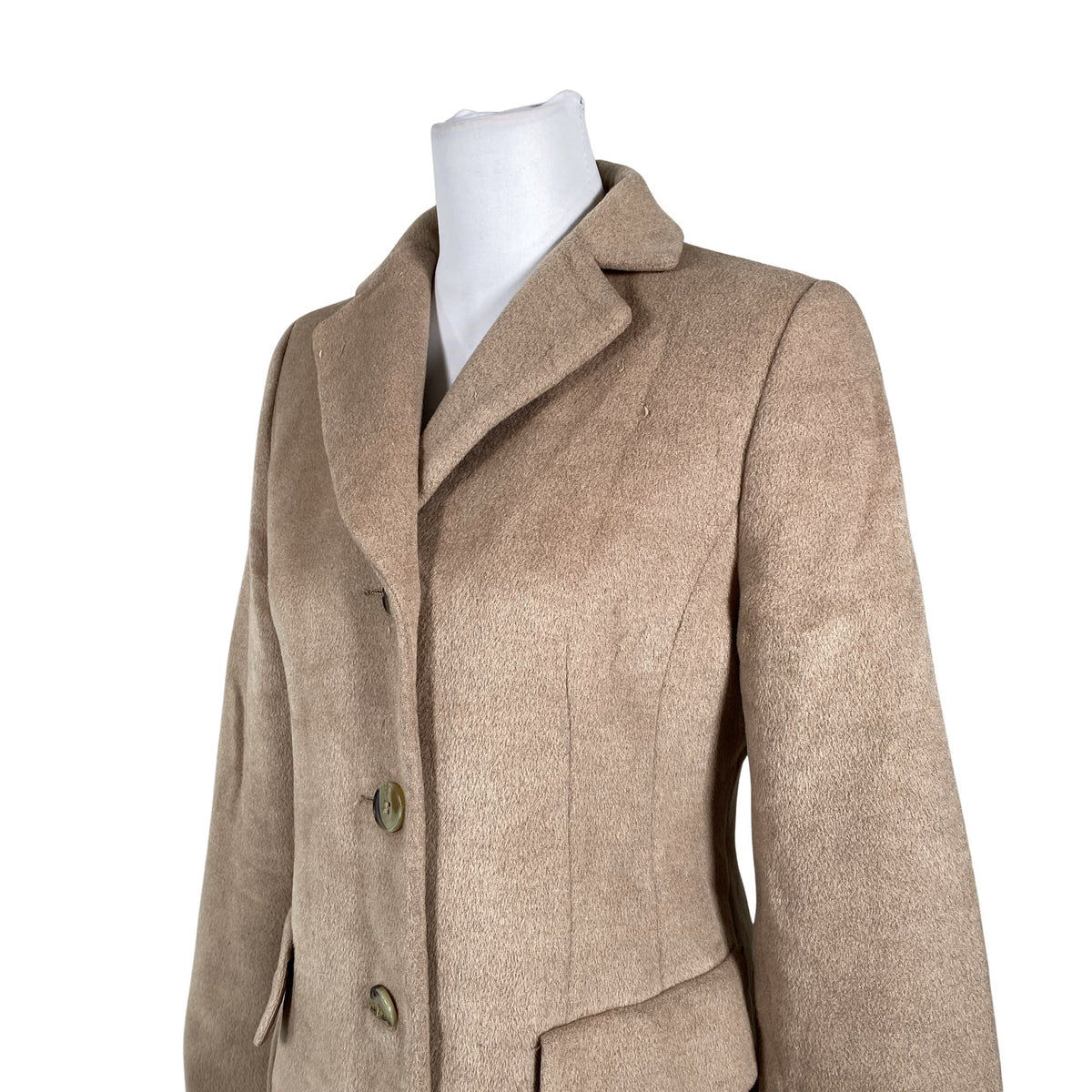 Unisex Ril's - Wool coat, size 36 - Brown (2)