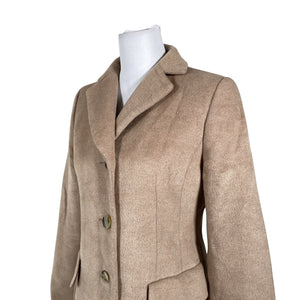 Unisex Ril's - Wool coat, size 36 - Brown (2)