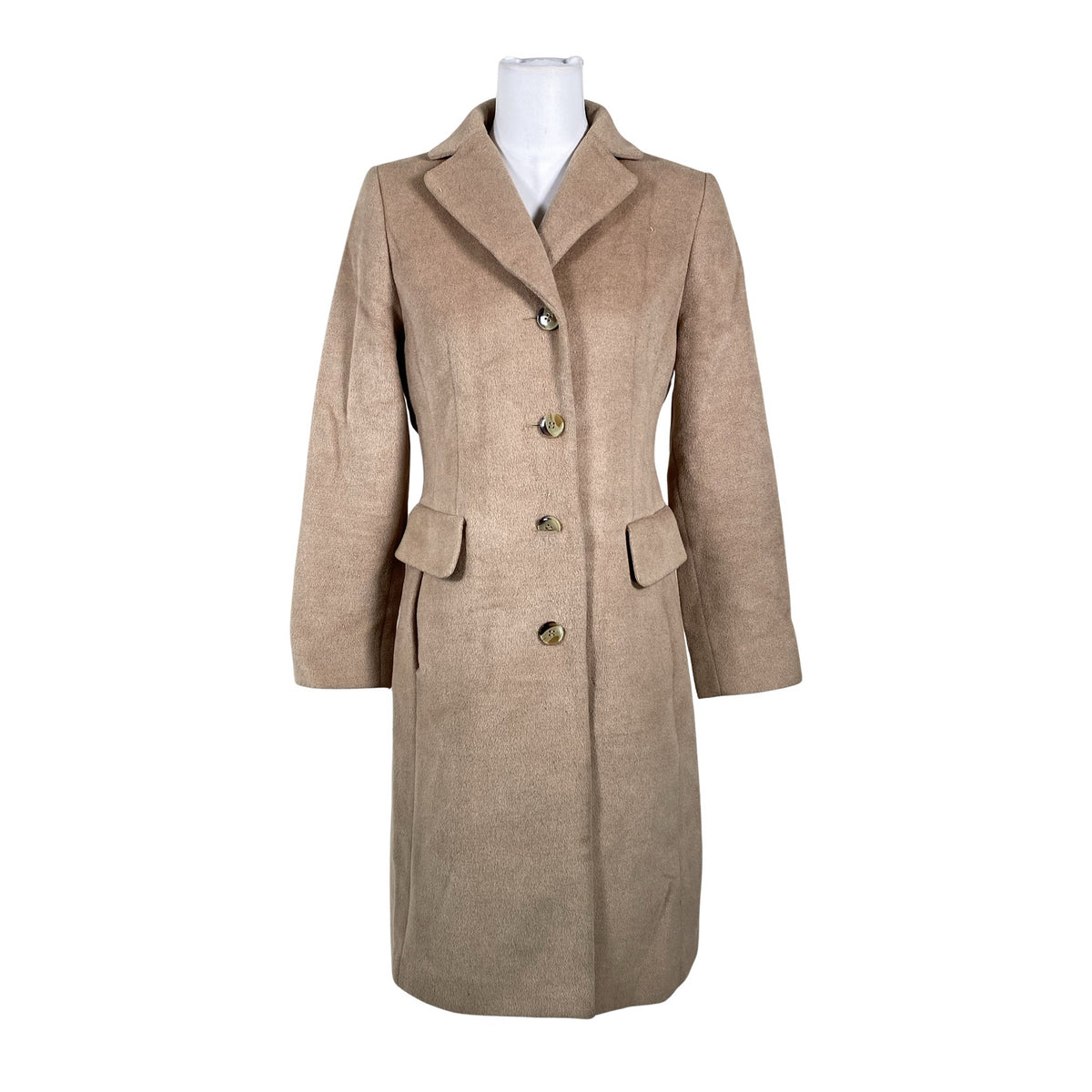 Unisex Ril's - Wool coat, size 36 - Brown (1)