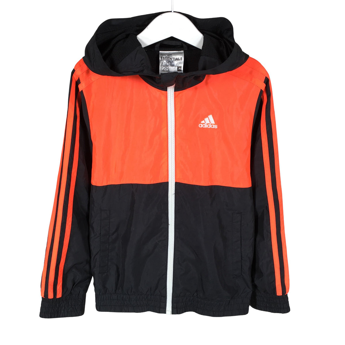 Unisex Adidas - Outdoor jacket, size 122 - 128 - Orange (1)